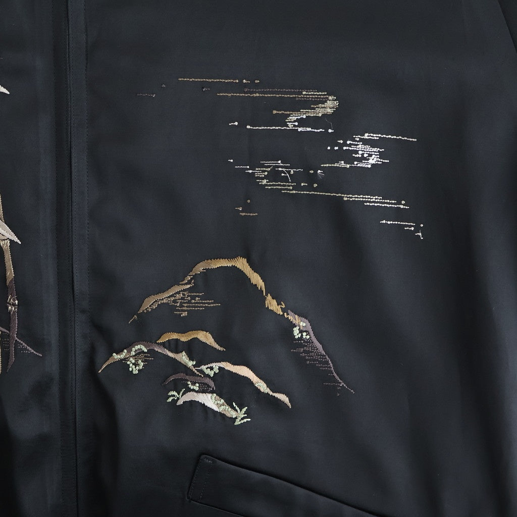 STUNNING RAYON SOUVENIR JACKET #ONYX [261OJ-JK25]