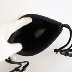 DRAWSTRING BAG #NAVY [BG-32-C-NUBCK-4]