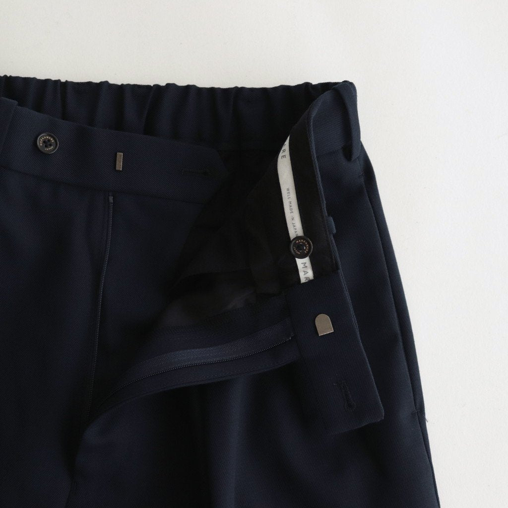 DOUBLE PLEATED TROUSERS #NAVY [A23C-04PT02C] - Diffusion 三重県