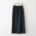 Cotton Linen Poly Pencel Skirt #Charcoal [NEP-SS2632]