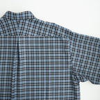 COMFORT FIT SHIRT #BLUE CHECK [A26C17SH02C]