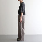 WIDE PAINTER PANTS #BROWN [M25B13PT01C]