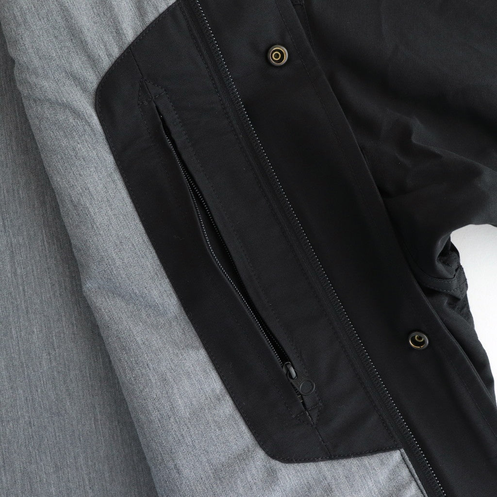 雙峰野戰夾克 #黑色 [N25FA082]