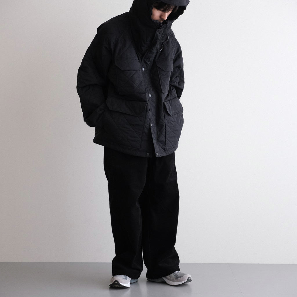 Quilting Field Mountain Parka #Black [N25FA087]