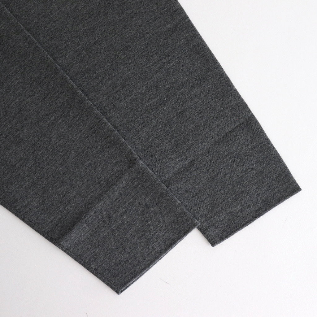 32G SMOOTH WOOL POLO #GRAY [BN-24FM-024]