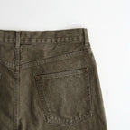 PURE STRAIGHT KHAKI DENIM #KHAKI [26W-BIS-PT05K]