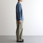 11oz Half Zip Sweatshirt #Sax [N25SH010]