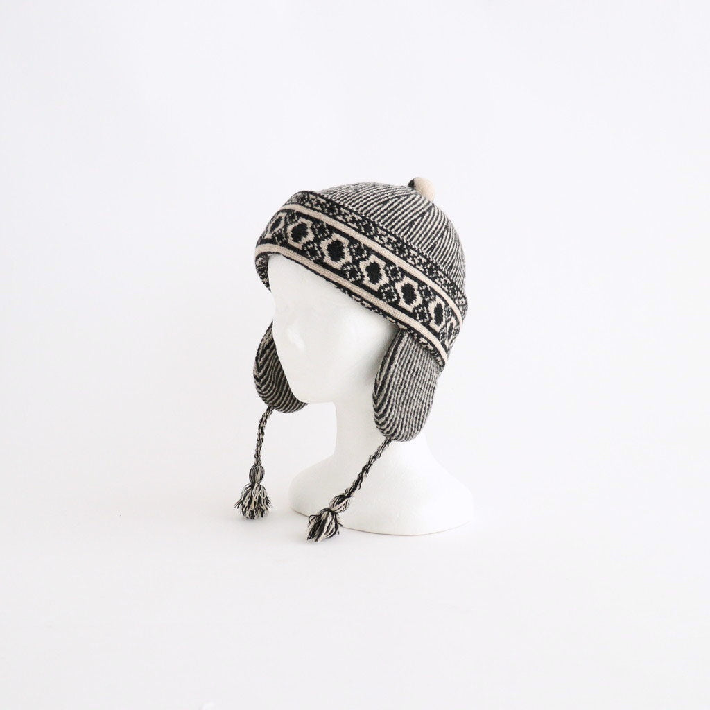 PAKISTANI KNIT CAP - BEDOUIN #EGGSHELL [Y01025]
