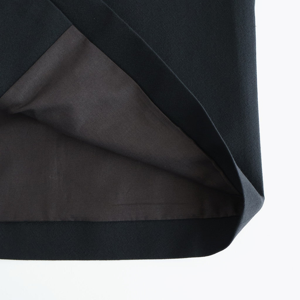 Wool Gabardine Trench Coat #BlackNavy [BHS25F006]