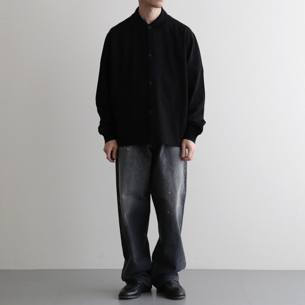 SHIRT CARDIGAN #BLACK [M26A14CS01C]