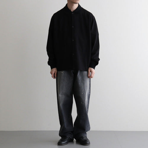 SHIRT CARDIGAN #BLACK [M26A14CS01C]