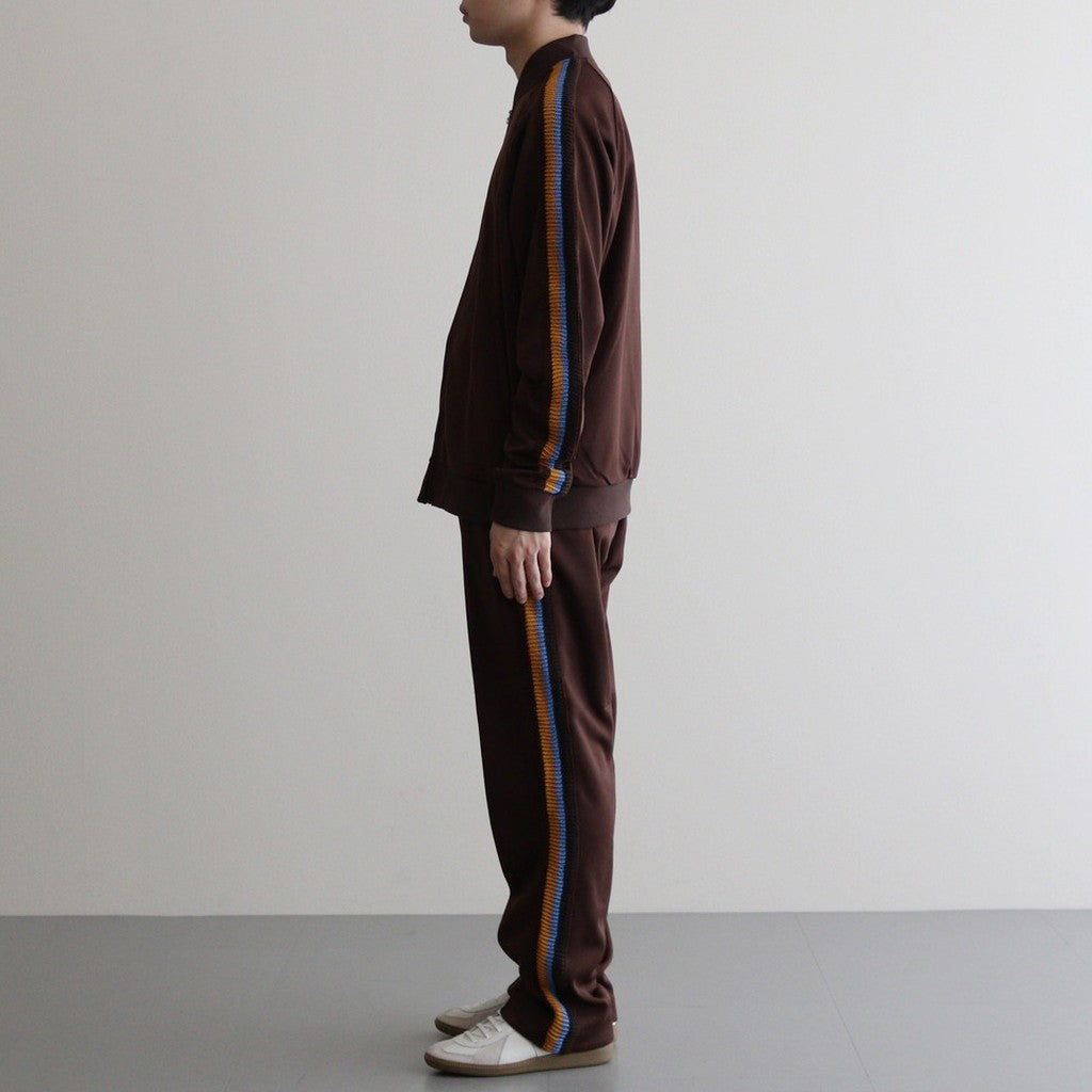 TRACK PANTS JERSEY #D.BROWN [DNS25P02]