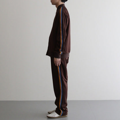 TRACK PANTS JERSEY #D.BROWN [DNS25P02]