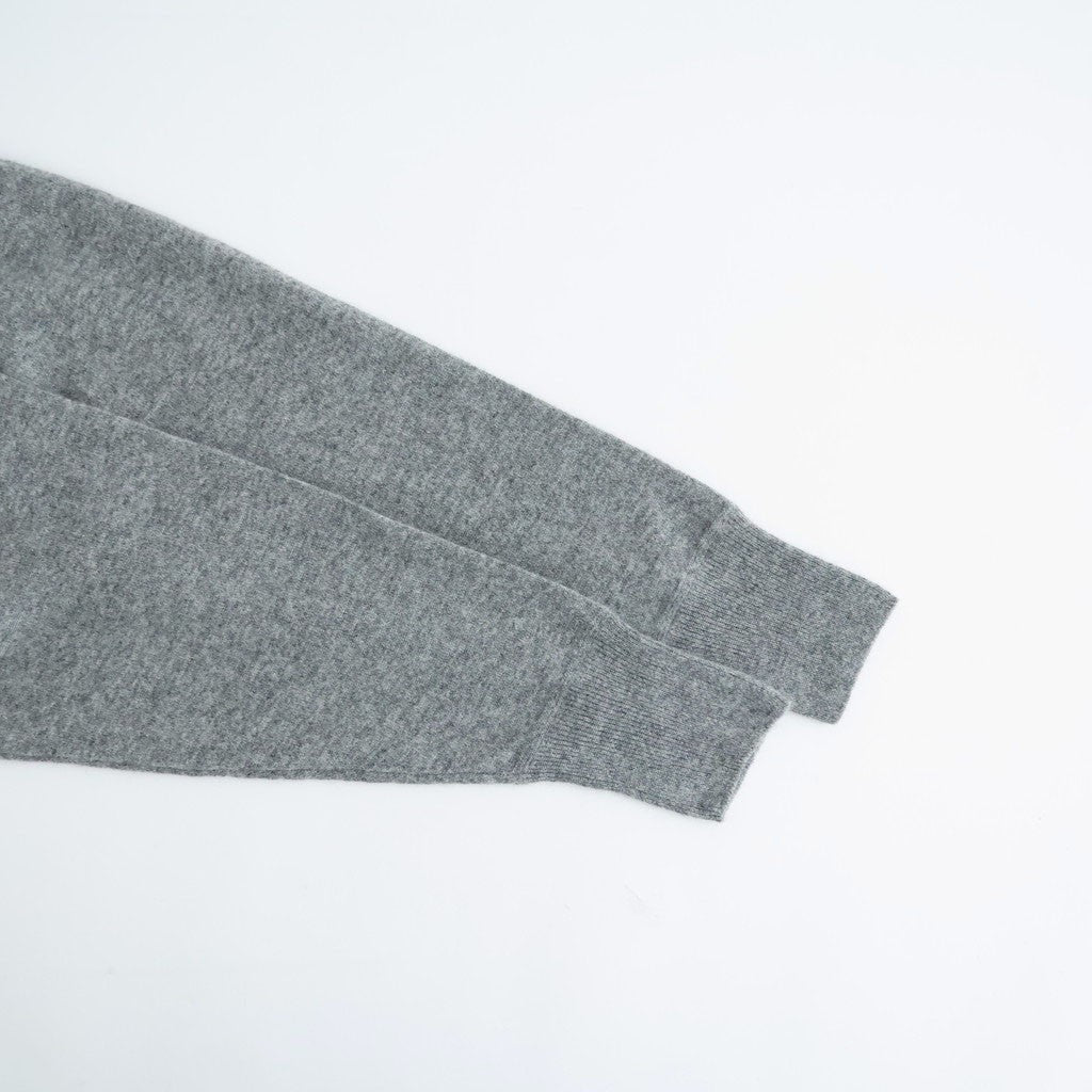 Lightweight All-yak POLO Cardigan #GRAY [NEP-AW2603]