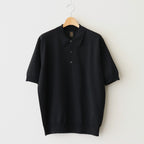THE SEAISLAND COTTON POLO S/S #BLACK [BN-25SM-057]
