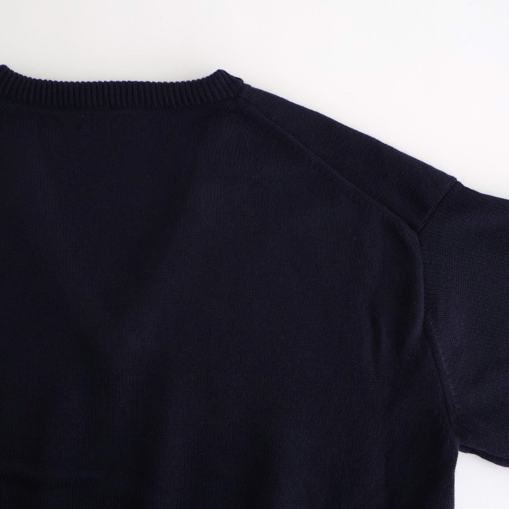羊絨V領套頭衫 #海軍藍 [NEP-AW2415UNI]