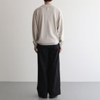 SILK POLO SKIPPER #IVORY [BN-25SM-037]