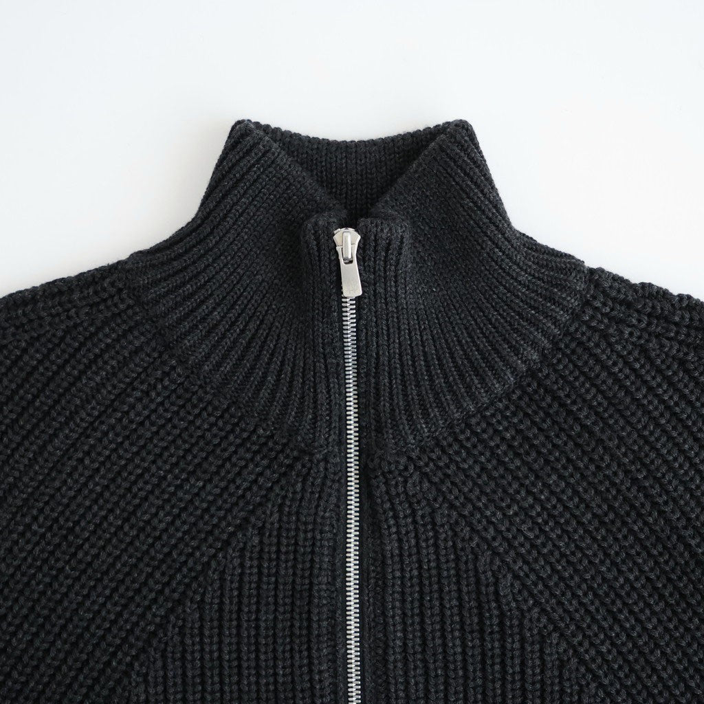 SIGNATURE DRIVERS KNIT #CHARCOAL [BN-26FM-049]