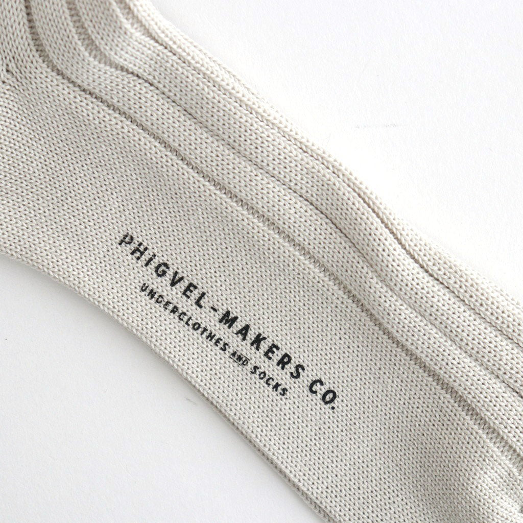 GENT’S SOCKS #ECRU [PM-ACPP06]