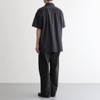 DENIM PAINTER TROUSERS #DUST BLACK [PMAT-PT09]