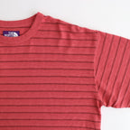 Garment Dyed Jacquard Field Tee #Red [N26SH039]
