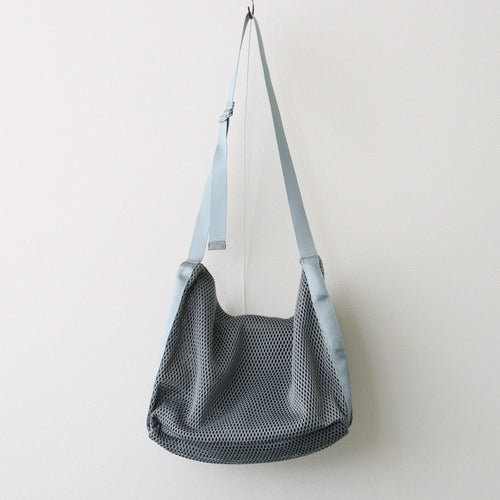 Mesh Field Shoulder Bag #Asphalt Gray [N26SU046]