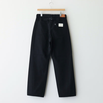 CLASSIC JEANS (WIDE) #BLACK [PM-301]