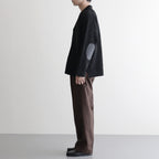 DOUBLE-PLEATED SMARTY TROUSER #WHISKY [252OJ-PT08]