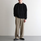 CHOMA CREW NECK #BLACK [BN-25SM-058]