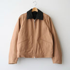 WORKER JACKET #NATURAL BROWN [A26C08BL02C]