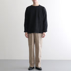 FRONT TUCK ARMY TROUSER #DUNE [252OJ-PT07]