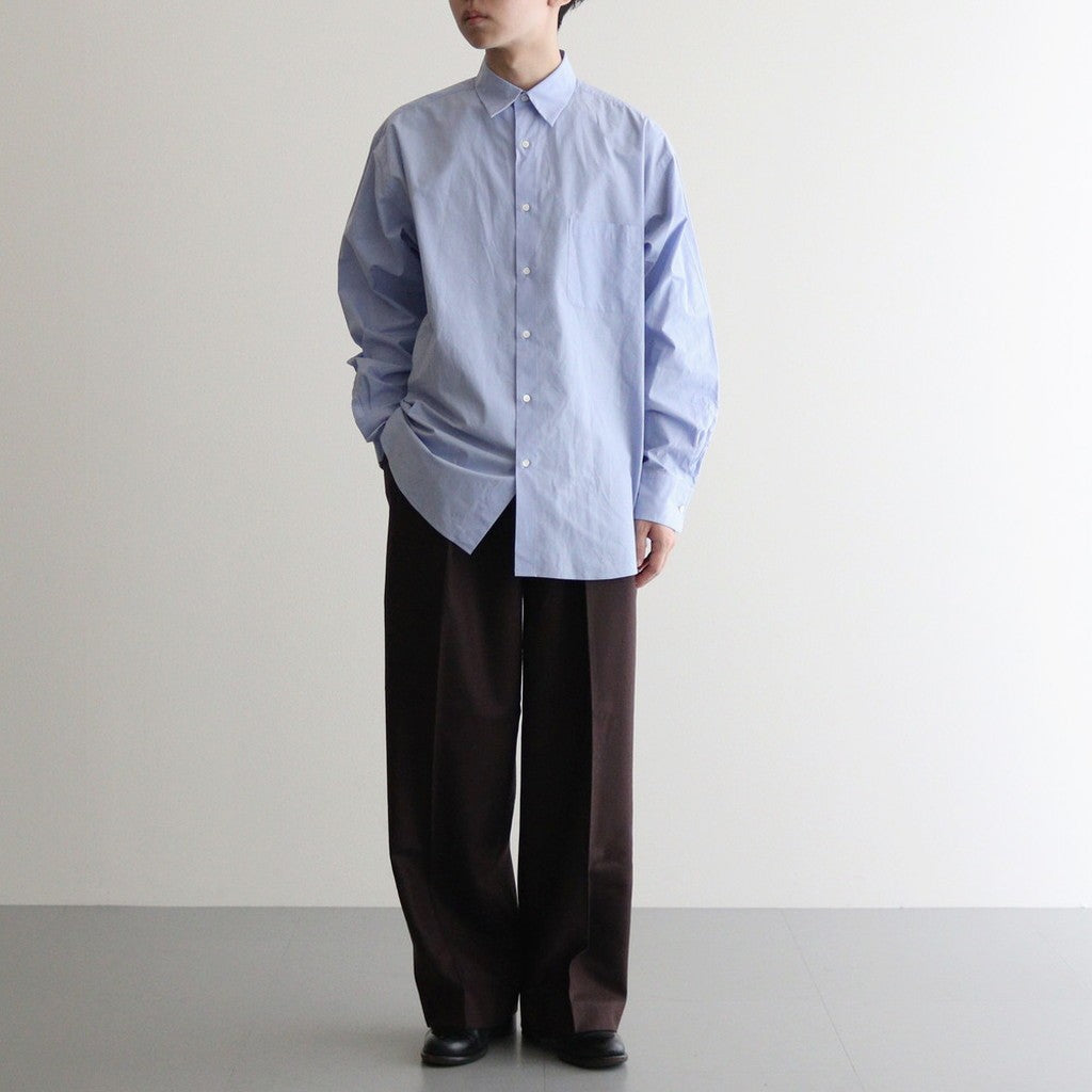 COMFORT FIT SHIRT #SAXE [A24C14SH01C] - Diffusion 三重県四日市市の