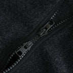 HOODED FLEECE JACKET #CHARCOAL [PMAU-CL03]