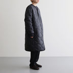 Reversible Down Coat #Charcoal [SUBF352]