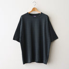 Garment Dyed Jacquard Field Tee #Asphalt Gray [N26SH039]