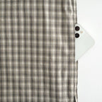 Organic Cotton Rambling Check Shirts #Beige check [6061-1601]