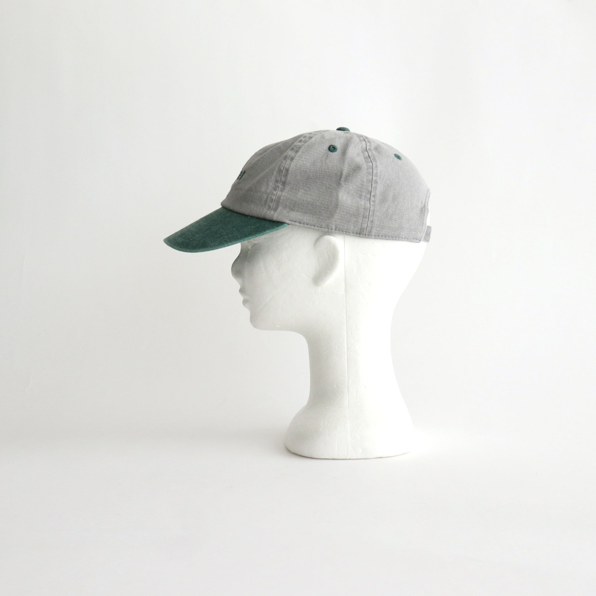 PIGMENT BASEBALL CAP #GRAY/GREEN [DNS25H02]