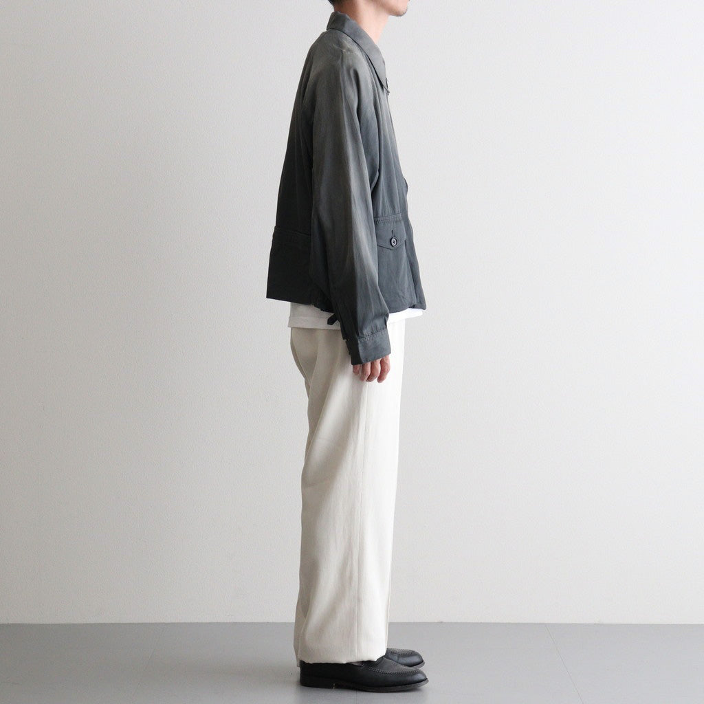 PATINA-RAYON WEATHER CHIEF JACKET #CELADON [261OJ-JK11]