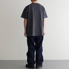 7oz Pocket Tee #Asphalt Gray X Off White [N25SI102]