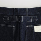 MIL DENIM FATIGUE TROUSERS #INDIGO [PM-PTM35]