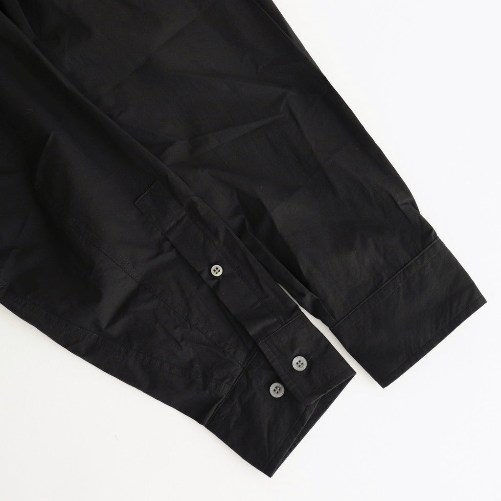 MILITARY DRESS SHIRT #FADED BLACK [PMLW-LS01]