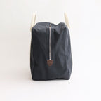 DUCK CLOTH BOSTON BAG #FADE NAVY [PMAT-AC02]