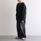 Rough&Smooth Thermal Over NeckL/S #HeatherCharcoal [bROOTS24F30F25]