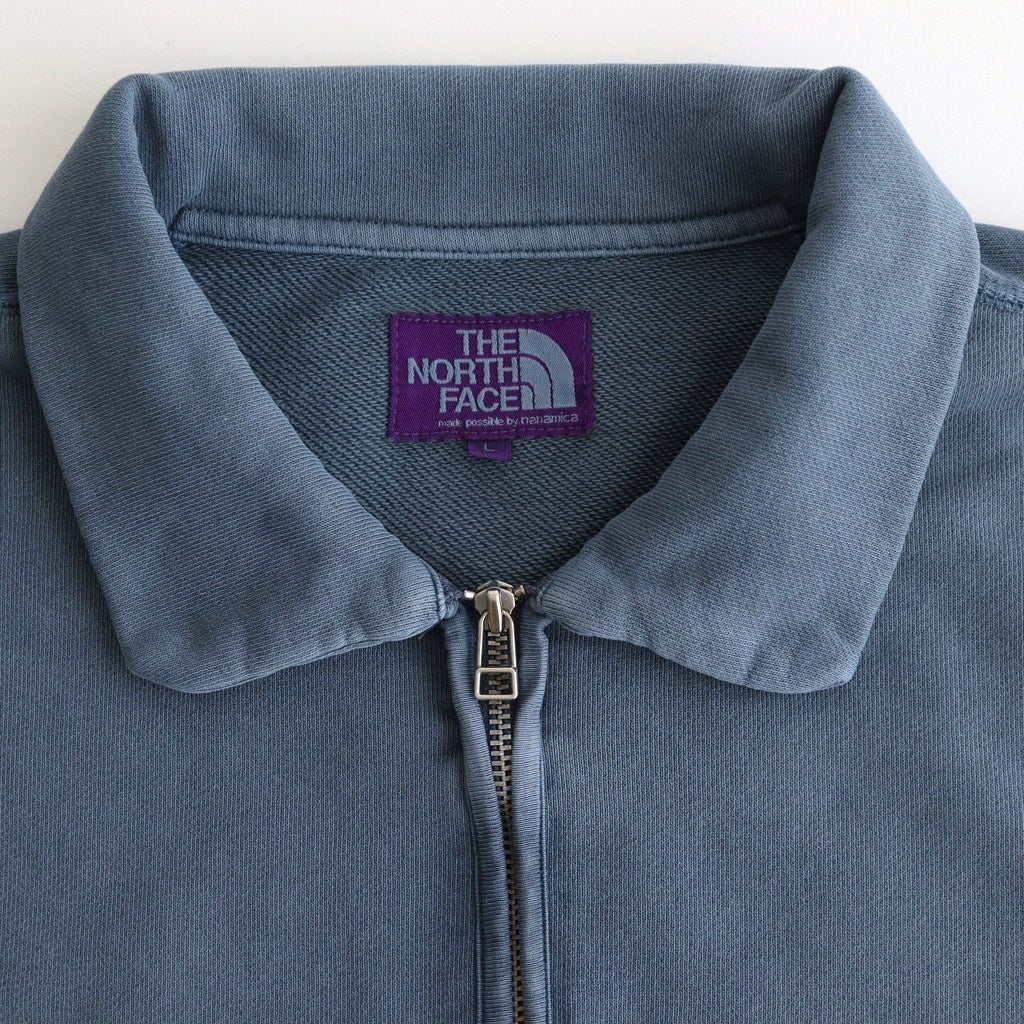 11oz Half Zip Sweatshirt #Sax [N25SH010]