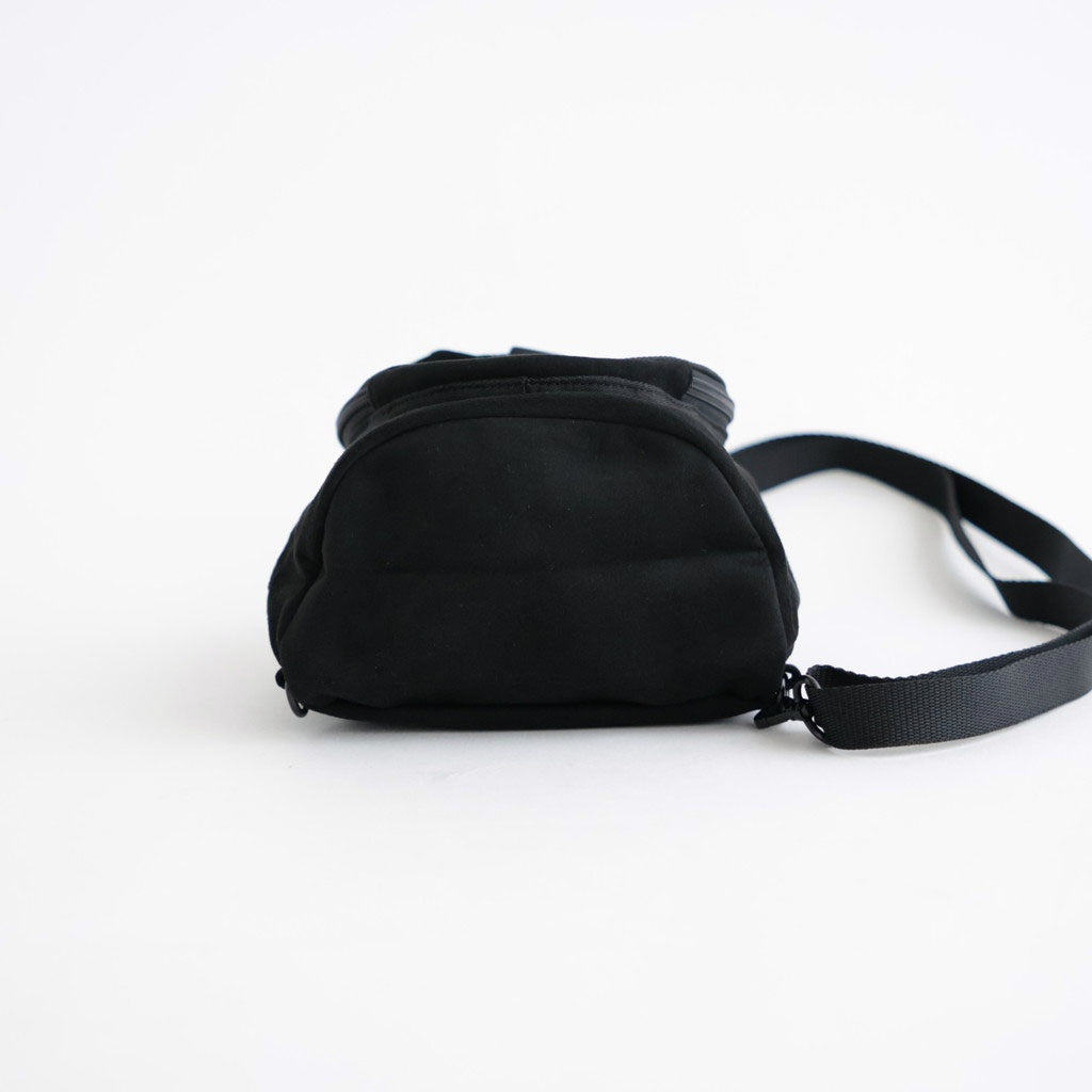 Synthetic Leather One Shoulder Bag #Black [N26FU014]
