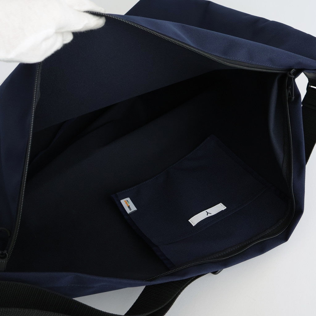 CORDURA ECOMADE CANVAS SHOULDER BAG M #NAVY [16552 71409]