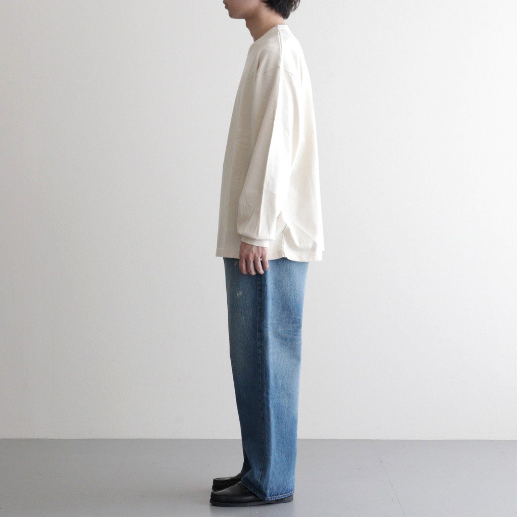 Co/Silk Nep Tee L/S #Ivory [BHS26S031]