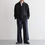 DOUBLE-PLEATED BUGS TROUSER #GRAPHITE [261OJ-PT29]