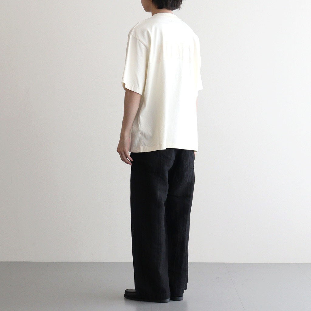 NOT-PRINCE 88/12 Print Tee WIDE #Ivory×Fade/Bage-PT [bROOTS25S36S26B]