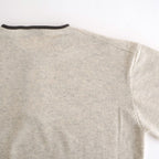 Cashmere Henleyneck - Diffusion Exclusive #Lt.Gray×Charcoal [NEP-AW2520B]